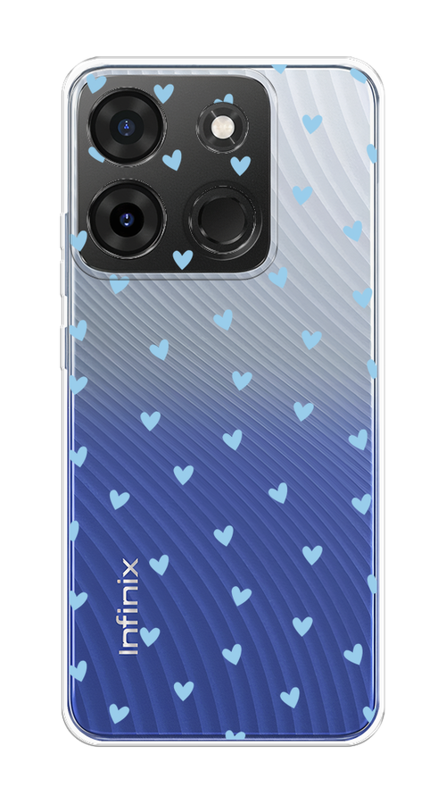 Чехол на Infinix Smart 7 Plus "Голубые сердечки паттерн", Голубой;прозрачный, 3103950-1
Чехол на Infinix Smart 7 Plus "Голубые сердечки паттерн", Голубой;прозрачный, 3103950-1