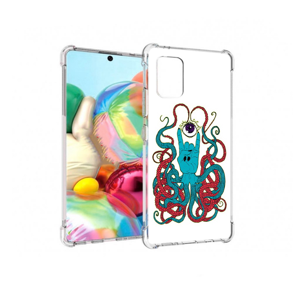 Чехол MyPads Tocco для Samsung Galaxy A71 осьминог-рука абстракция (PT226912.529.530), Прозрачный, Tocco
Чехол MyPads Tocco для Samsung Galaxy A71 осьминог-рука абстракция (PT226912.529.530), Прозрачный, Tocco