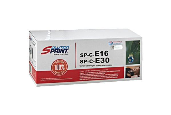 Картридж для лазерного принтера Solution Print SP-C-E16/30, аналог Canon E16/E30, черный, SP-C-E16/30
Картридж для лазерного принтера Solution Print SP-C-E16/30, аналог Canon E16/E30, черный, SP-C-E16/30