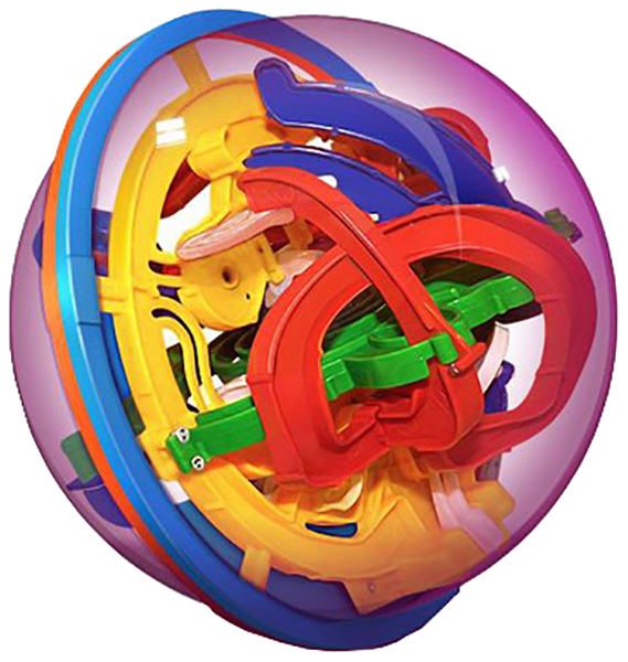 Головоломка Labirintus Шар - Лабиринт K-63 (929A)
Головоломка Labirintus Шар - Лабиринт K-63 (929A)