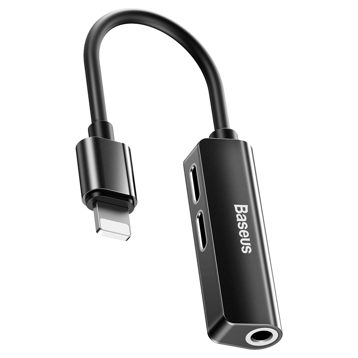 Адаптер Baseus Audio Converter 3-in-1 Lightning Male Dual Lightning + 3.5mm L52 Black, Черный
Адаптер Baseus Audio Converter 3-in-1 Lightning Male Dual Lightning + 3.5mm L52 Black, Черный