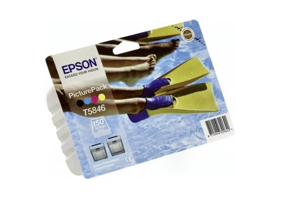 Картридж для струйного принтера Epson C13T58464010 T5846 PicturePack, цветной, оригинал, T5846
Картридж для струйного принтера Epson C13T58464010 T5846 PicturePack, цветной, оригинал, T5846