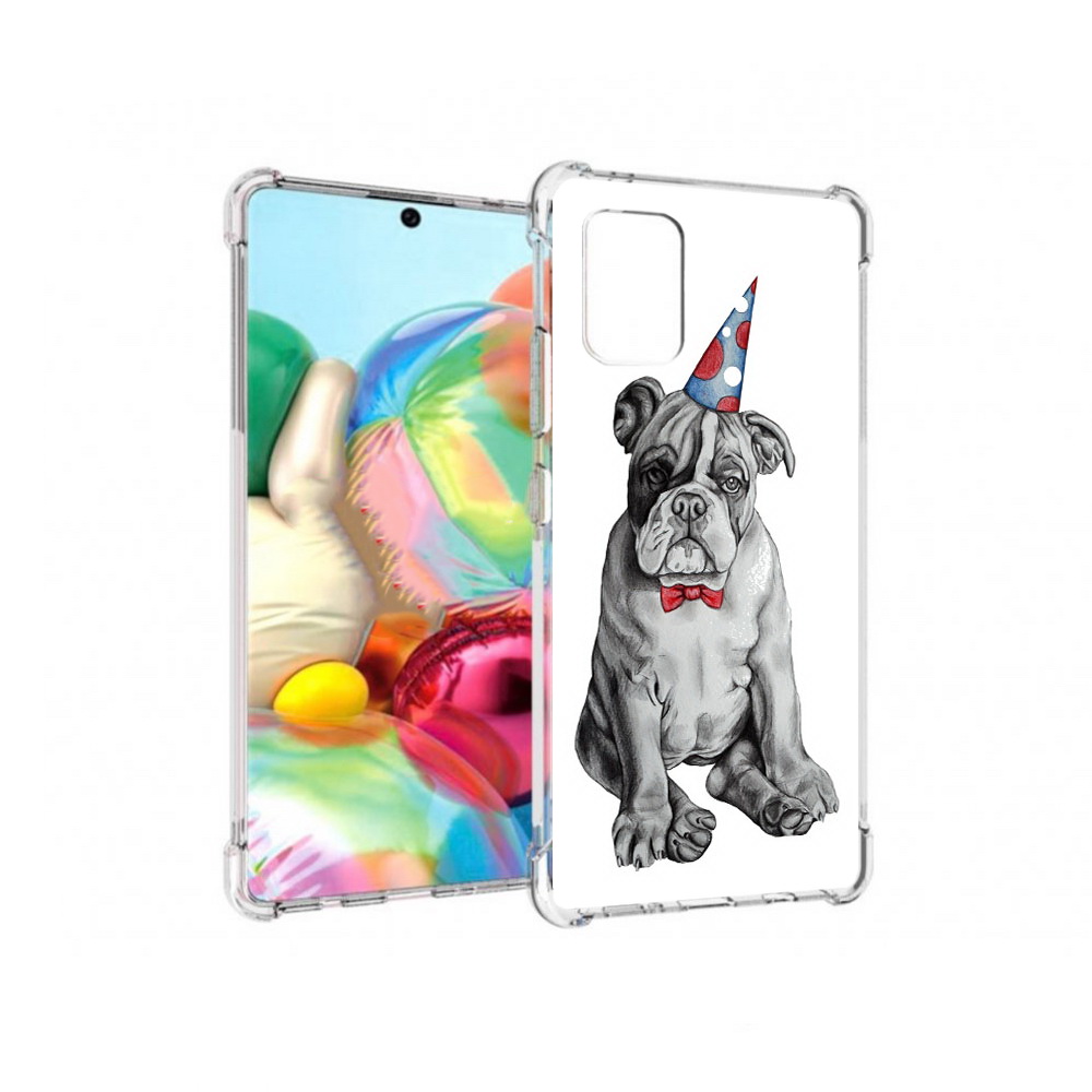 Чехол MyPads Tocco для Samsung Galaxy A71 праздничный щенок (PT226912.529.554), Прозрачный, Tocco
Чехол MyPads Tocco для Samsung Galaxy A71 праздничный щенок (PT226912.529.554), Прозрачный, Tocco