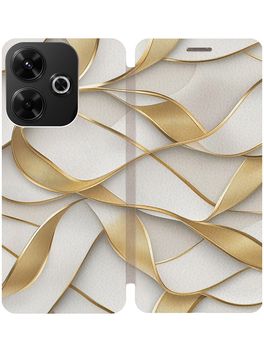 Чехол-книжка на Xiaomi Redmi 13/Redmi Note 13R, Poco M6 4g с принтом золотой 863571, Белый;золотистый, 783988631
Чехол-книжка на Xiaomi Redmi 13/Redmi Note 13R, Poco M6 4g с принтом золотой 863571, Белый;золотистый, 783988631