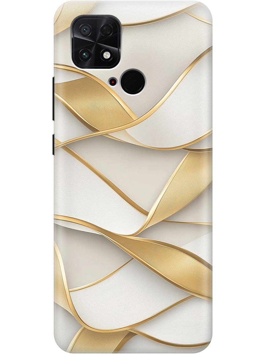 Силиконовый чехол на Xiaomi Poco C40 с принтом "Волны из золота", Прозрачный;белый;золотистый, 740187931
Силиконовый чехол на Xiaomi Poco C40 с принтом "Волны из золота", Прозрачный;белый;золотистый, 740187931