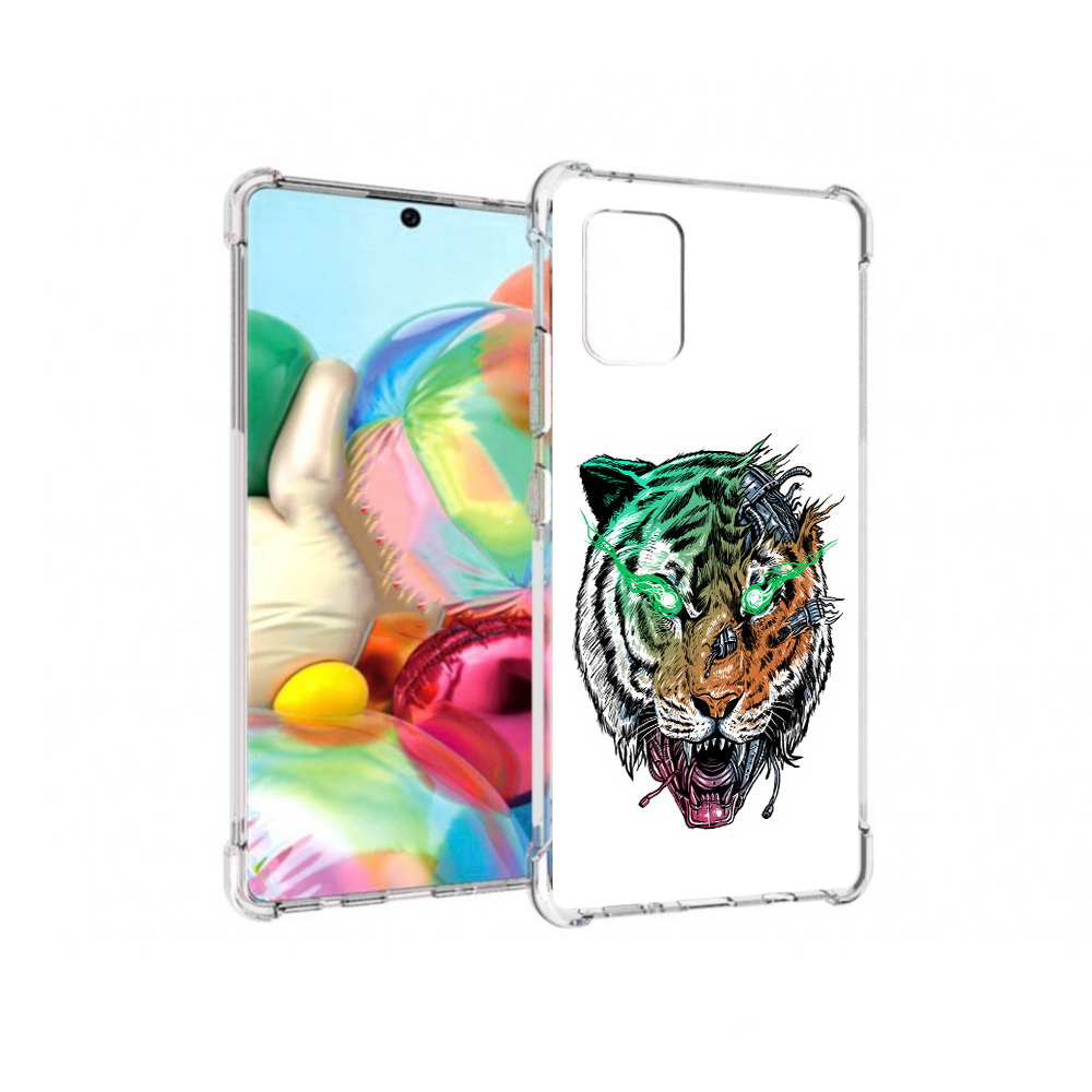 Чехол MyPads Tocco для Samsung Galaxy A71 робо-тигр (PT226912.529.584), Прозрачный, Tocco
Чехол MyPads Tocco для Samsung Galaxy A71 робо-тигр (PT226912.529.584), Прозрачный, Tocco