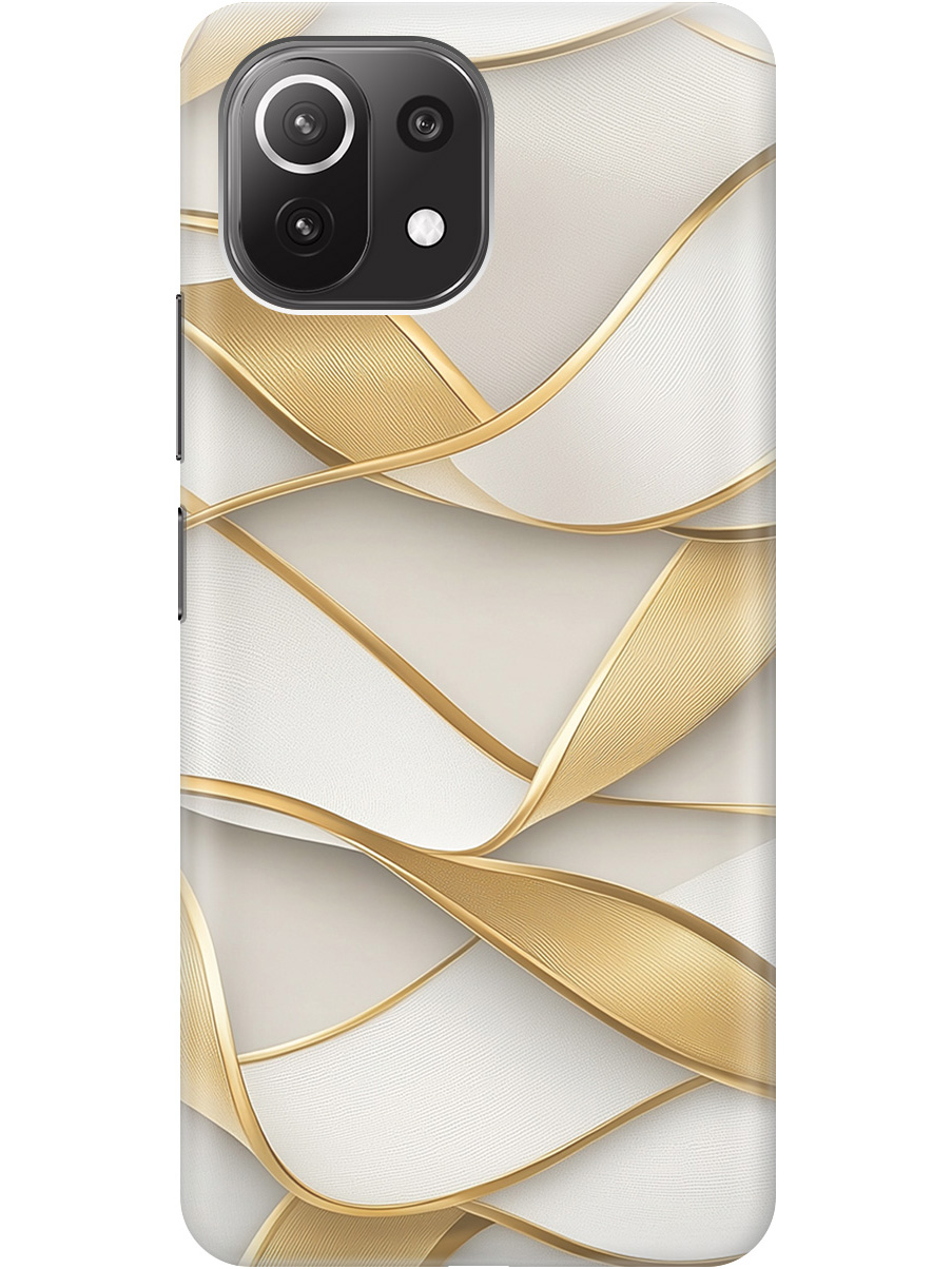 Силиконовый чехол на Xiaomi Mi 11 Lite/11 Lite 5G с принтом "Волны из золота", Прозрачный;белый;золотистый, 725173331
Силиконовый чехол на Xiaomi Mi 11 Lite/11 Lite 5G с принтом "Волны из золота", Прозрачный;белый;золотистый, 725173331