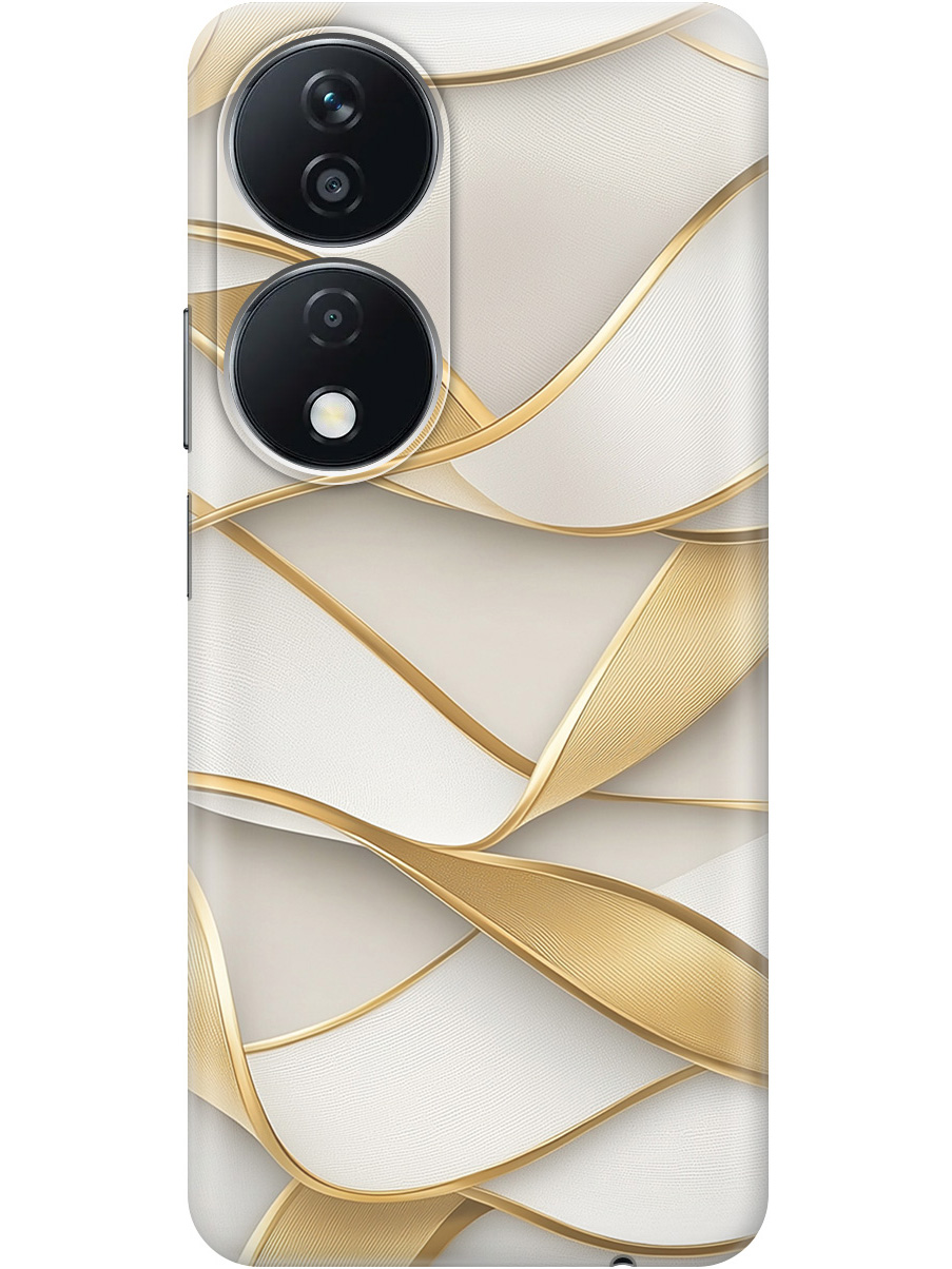 Силиконовый чехол на Honor X7b с принтом "Волны из золота", Прозрачный;белый;золотистый, 781972131
Силиконовый чехол на Honor X7b с принтом "Волны из золота", Прозрачный;белый;золотистый, 781972131