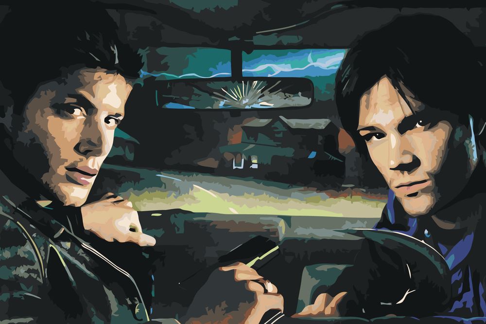 Картина по номерам «Сверхъестественное: Дин и Сэм Винчестеры 6», Supernatural-019, Сверхъестественное: Дин и Сэм Винчестеры 6
Картина по номерам «Сверхъестественное: Дин и Сэм Винчестеры 6», Supernatural-019, Сверхъестественное: Дин и Сэм Винчестеры 6