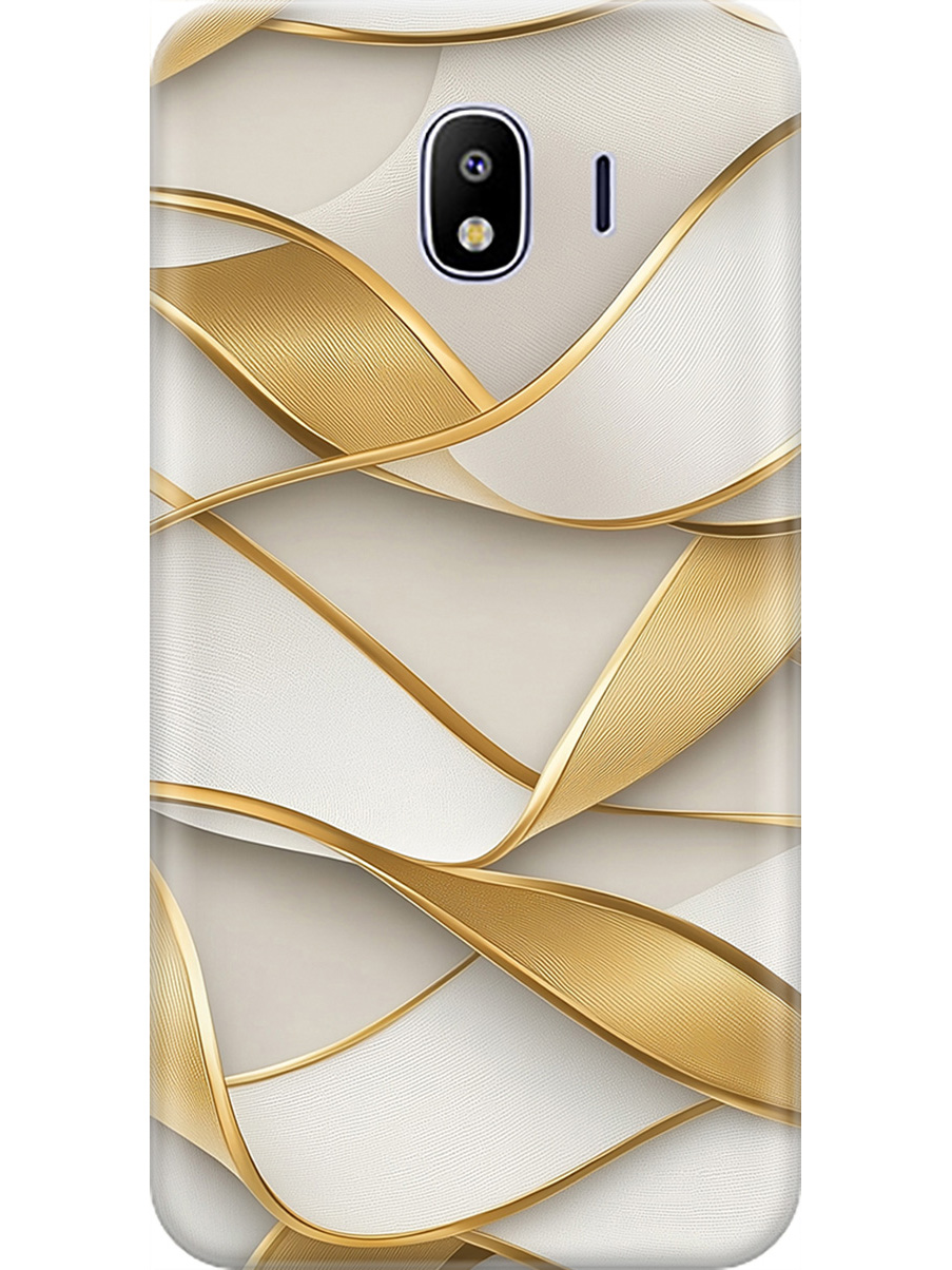 Силиконовый чехол на Samsung Galaxy J4 (2018) с принтом "Волны из золота", Прозрачный;белый;золотистый, 718358931
Силиконовый чехол на Samsung Galaxy J4 (2018) с принтом "Волны из золота", Прозрачный;белый;золотистый, 718358931