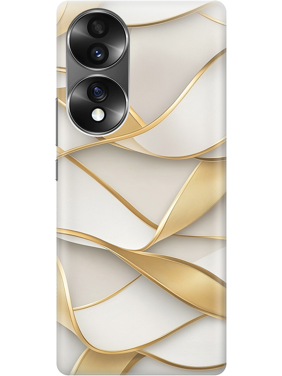 Силиконовый чехол на Honor 70 с принтом "Волны из золота", Прозрачный;белый;золотистый, 740189231
Силиконовый чехол на Honor 70 с принтом "Волны из золота", Прозрачный;белый;золотистый, 740189231