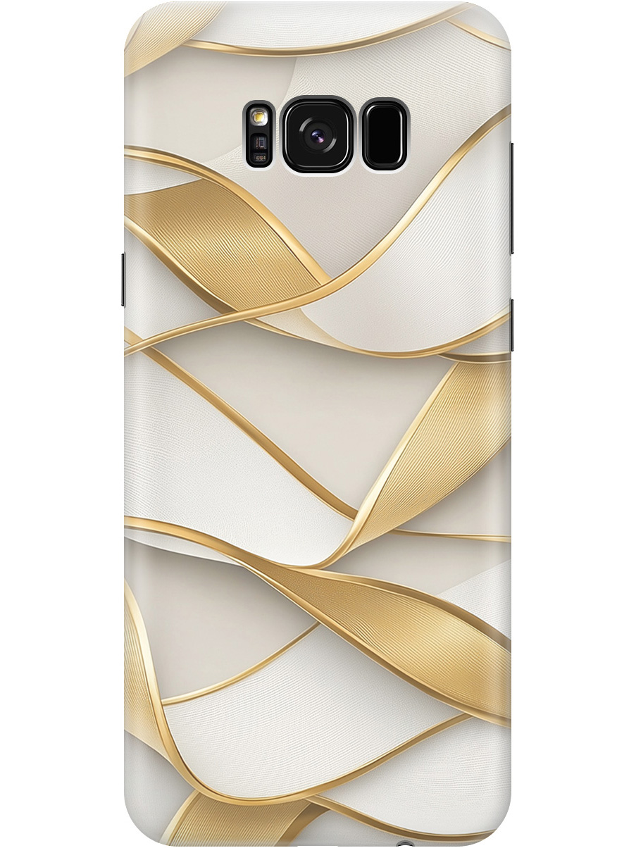 Силиконовый чехол на Samsung Galaxy S8+ с принтом "Волны из золота", Прозрачный;белый;золотистый, 713984431
Силиконовый чехол на Samsung Galaxy S8+ с принтом "Волны из золота", Прозрачный;белый;золотистый, 713984431