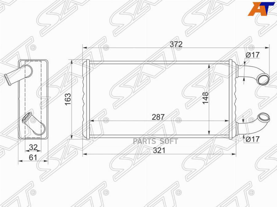 Радиатор Отопителя Салона Toyota Estima/Lucida/Emina/Previa 92-99 Sat арт. ST-TYE1-395-0
Радиатор Отопителя Салона Toyota Estima/Lucida/Emina/Previa 92-99 Sat арт. ST-TYE1-395-0