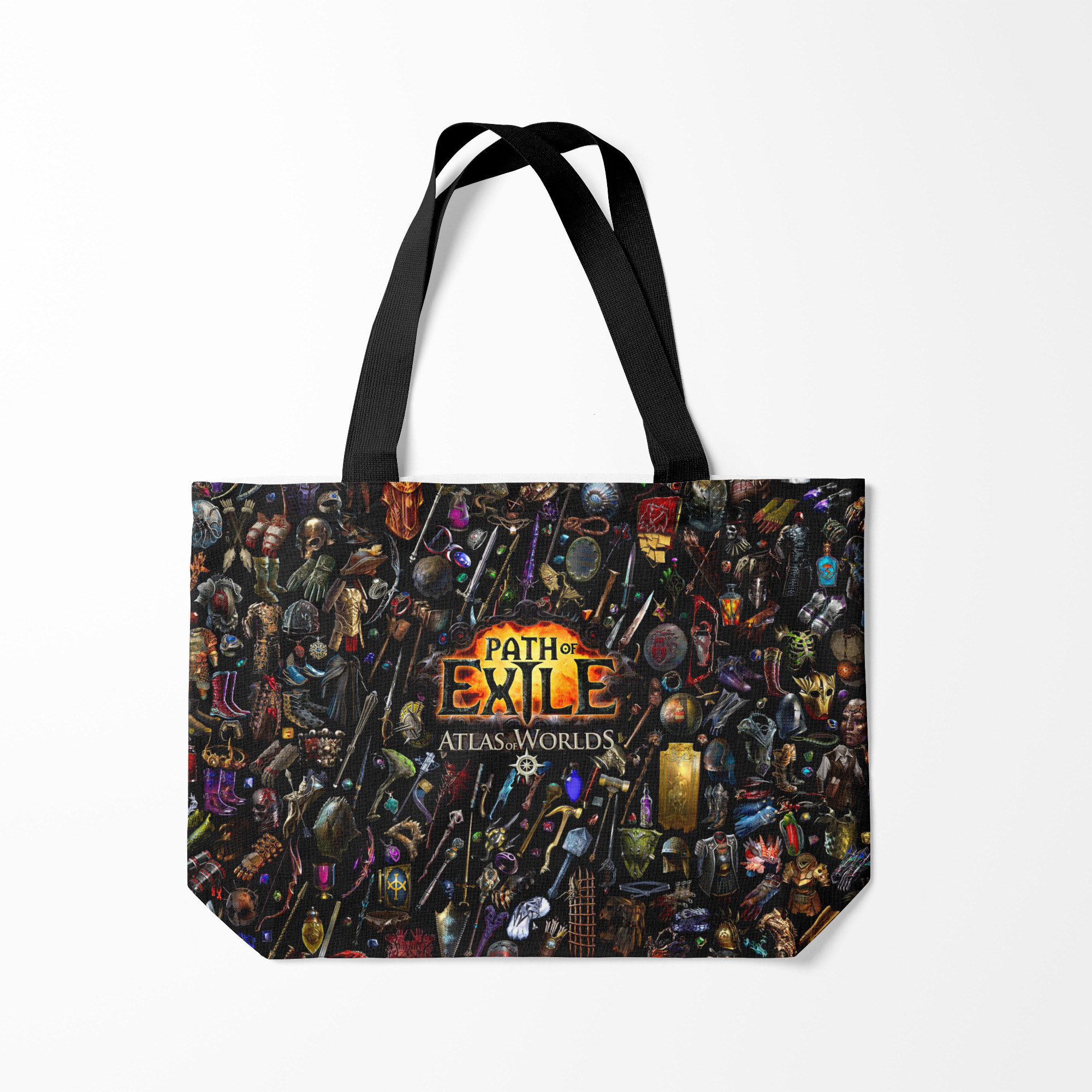 Сумка шoппер унисекс Burnettie Path of Exile, черный, Path of Exile
Сумка шoппер унисекс Burnettie Path of Exile, черный, Path of Exile