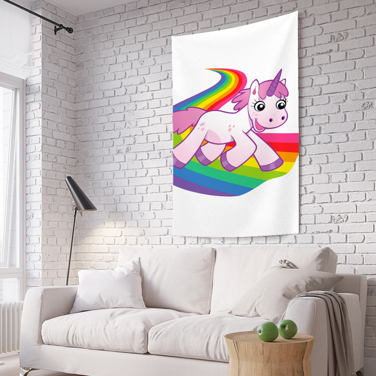 Вертикальное фотопанно на стену JoyArty Радужный единорог 150x200 см, Радужный единорог
Вертикальное фотопанно на стену JoyArty Радужный единорог 150x200 см, Радужный единорог