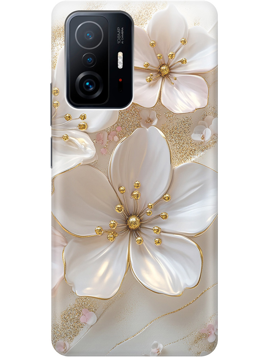Силиконовый чехол на Xiaomi 11T/11T Pro с принтом "Белые фиалки", Прозрачный;белый;золотистый, 732395223
Силиконовый чехол на Xiaomi 11T/11T Pro с принтом "Белые фиалки", Прозрачный;белый;золотистый, 732395223