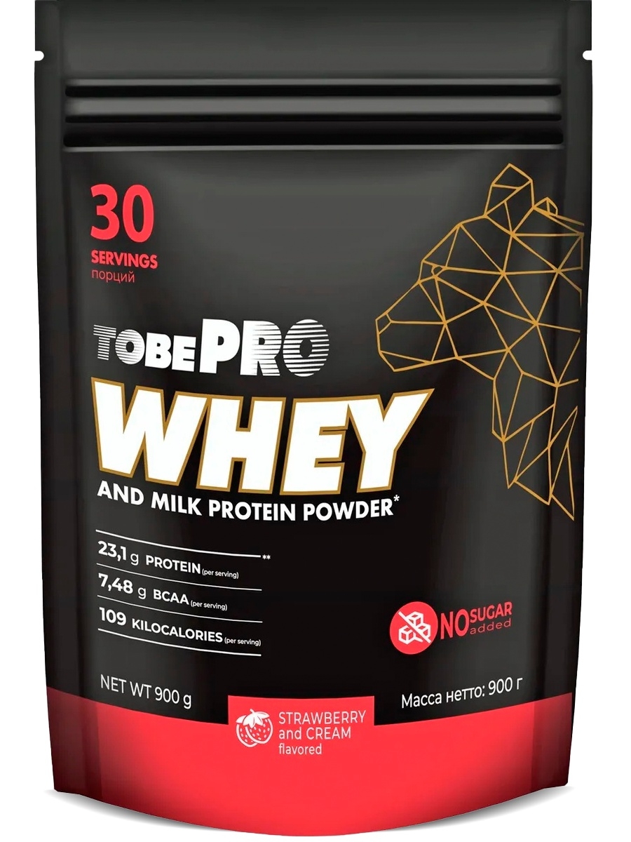 Сывороточный протеин TOBEPRO WHEY Клубника со сливками "Иван-поле" (900 г) 30 порций, Tobepro Whey
Сывороточный протеин TOBEPRO WHEY Клубника со сливками "Иван-поле" (900 г) 30 порций, Tobepro Whey