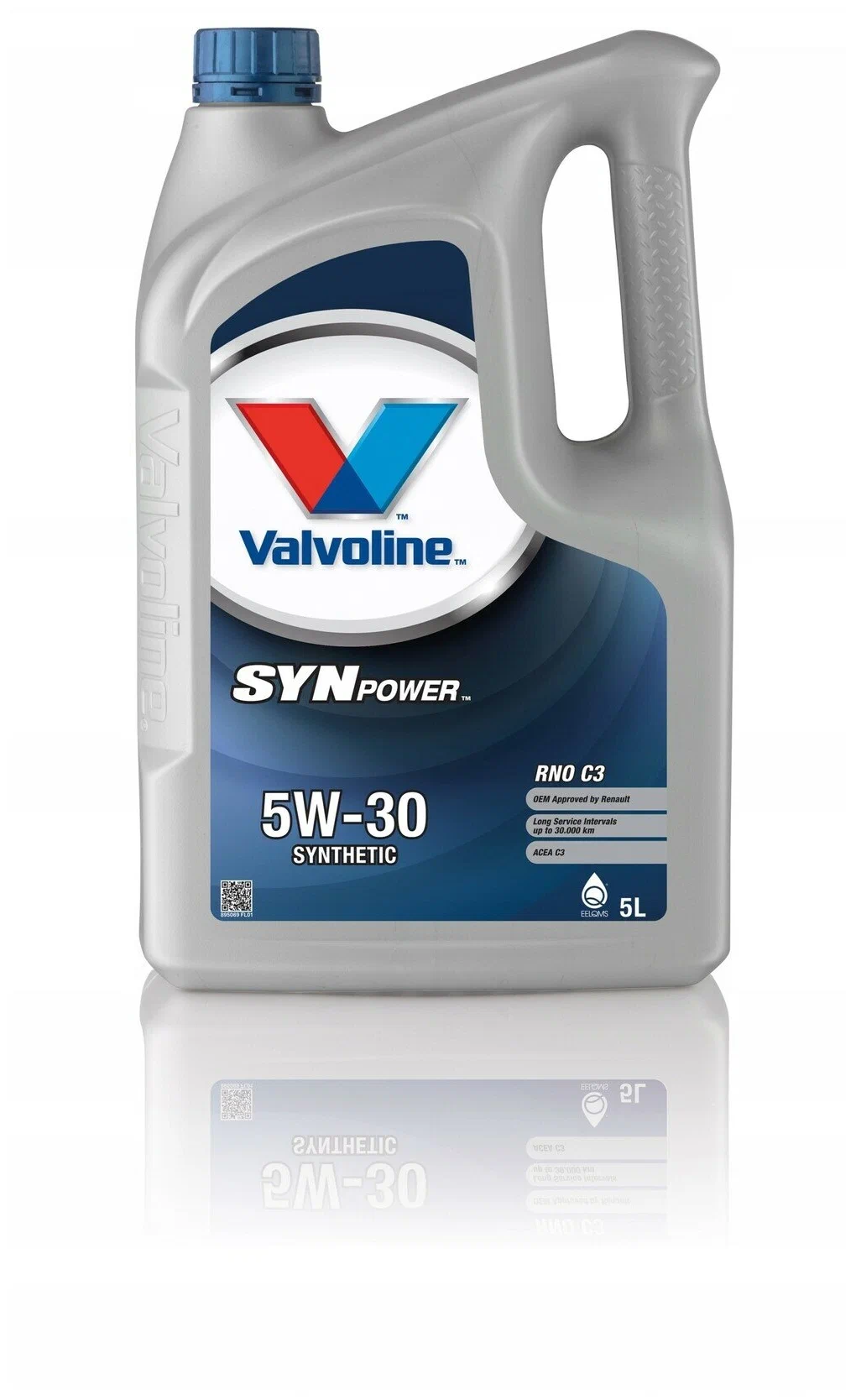 фото Моторное масло valvoline synpower rno c3 5w30 5л. 895069