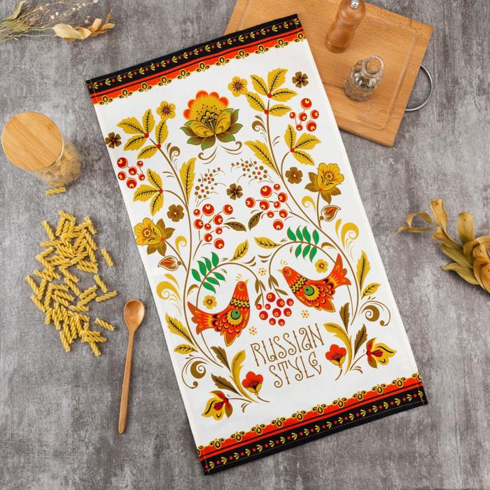 Полотенце "Этель" Russian style (вид2) 40х73 см, 100% хл, саржа 190 гр/м2, Russian style Этель
Полотенце "Этель" Russian style (вид2) 40х73 см, 100% хл, саржа 190 гр/м2, Russian style Этель
