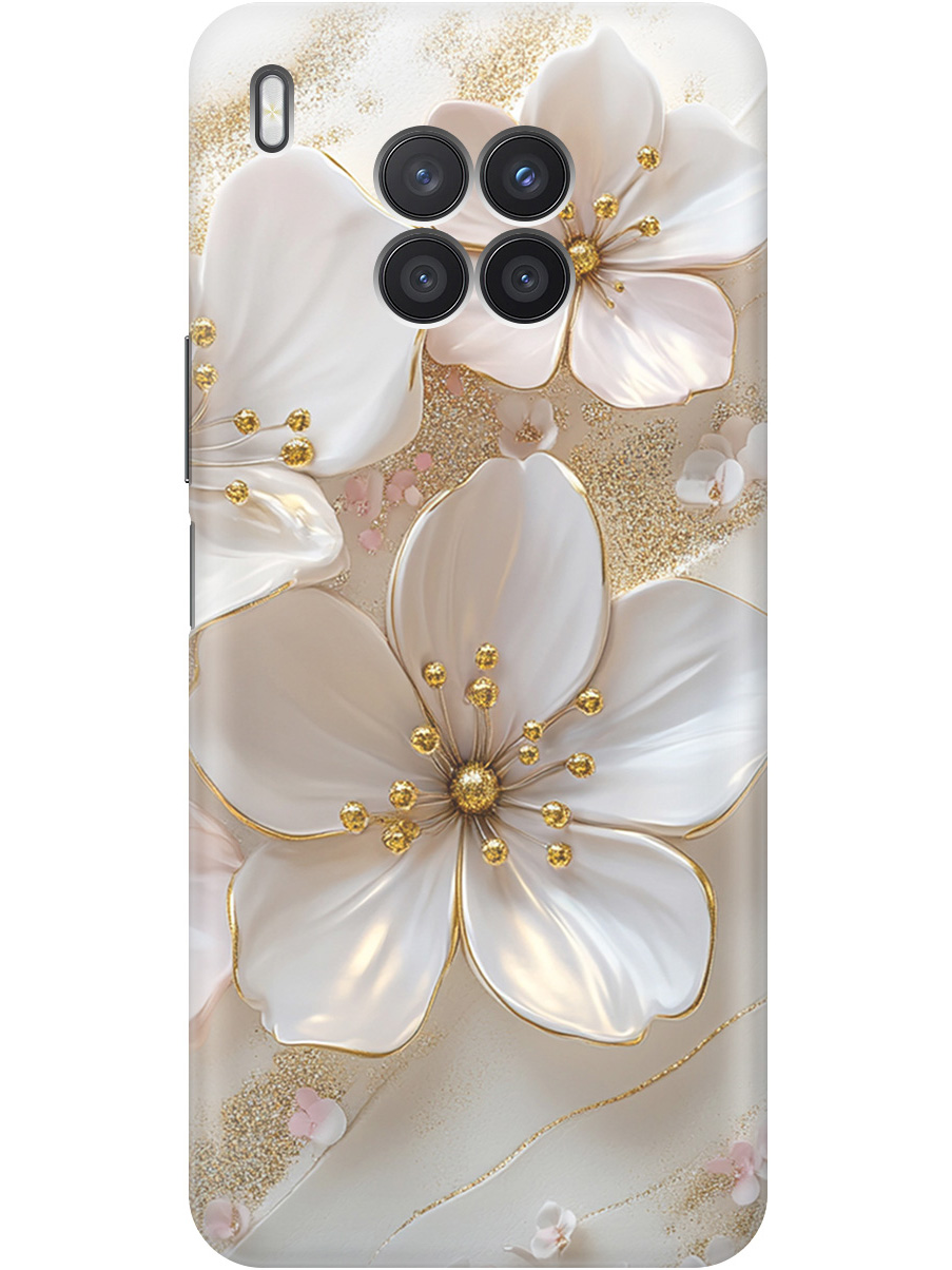 Силиконовый чехол на Honor 50 Lite, Huawei Nova 8i с принтом "Белые фиалки", Прозрачный;белый;золотистый, 732493823
Силиконовый чехол на Honor 50 Lite, Huawei Nova 8i с принтом "Белые фиалки", Прозрачный;белый;золотистый, 732493823