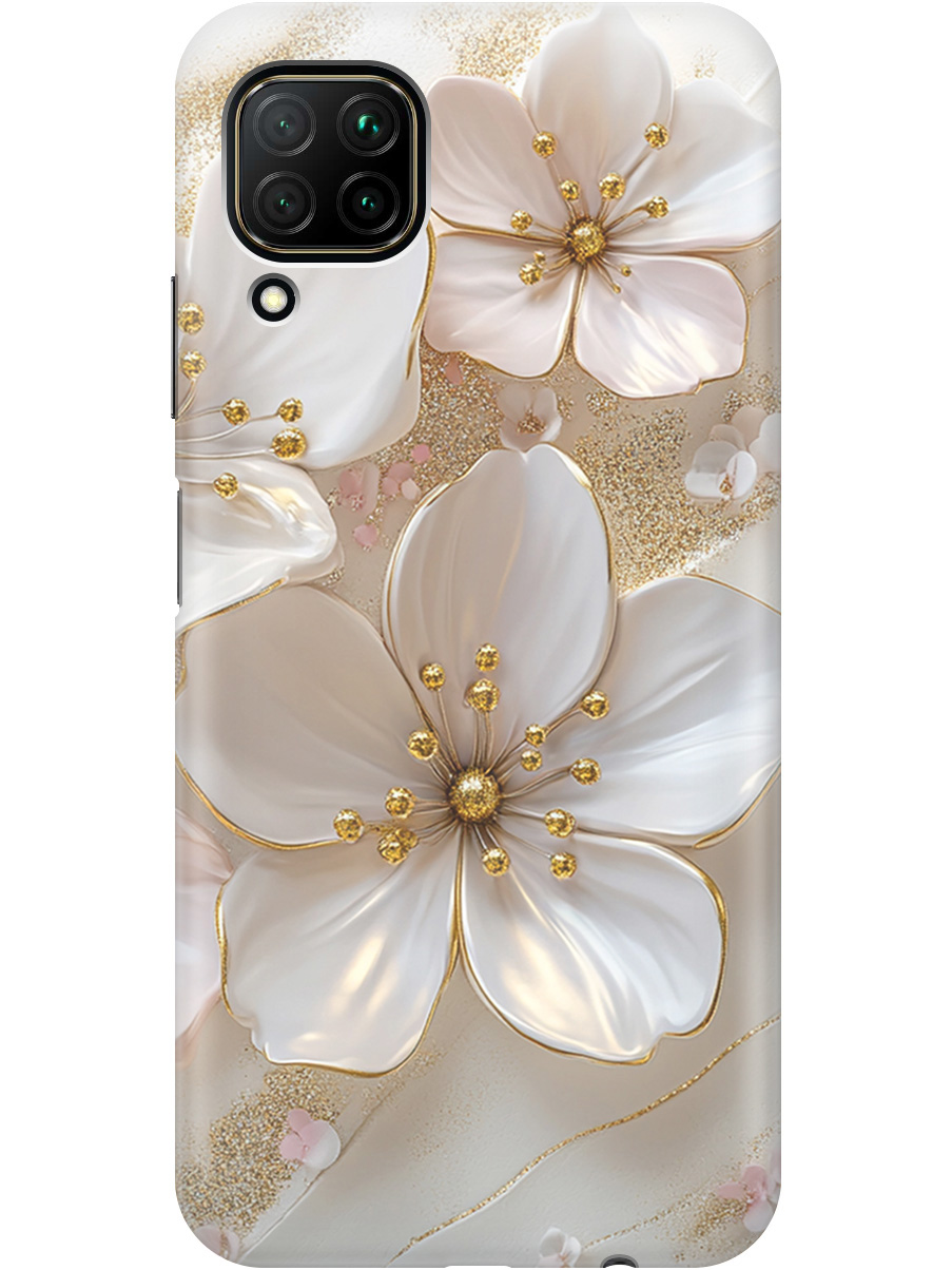Силиконовый чехол на Huawei P40 Lite с принтом "Белые фиалки", Прозрачный;белый;золотистый, 722839723
Силиконовый чехол на Huawei P40 Lite с принтом "Белые фиалки", Прозрачный;белый;золотистый, 722839723