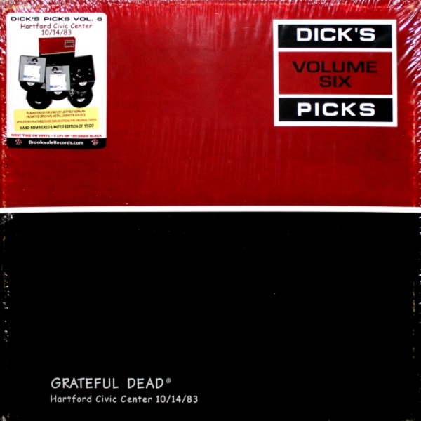 Grateful Dead / Dick's Picks Volume Six: Hartford Civic Center Hartford CT 10/14/83 (5LP)
Grateful Dead / Dick's Picks Volume Six: Hartford Civic Center Hartford CT 10/14/83 (5LP)