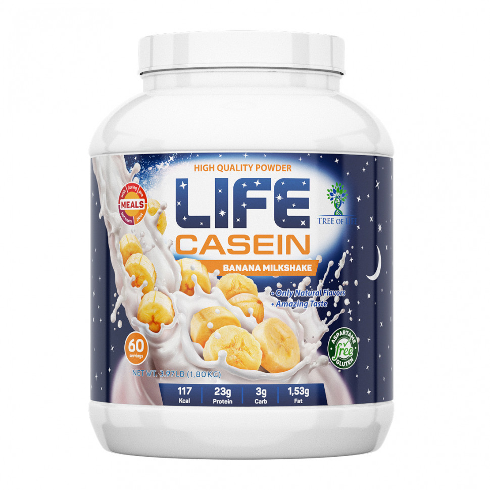 Казеин Tree of Life LIFE Casein 1800 г Banana Milkshake, Tree of Life LIFE Casein 1800 г Banana Milkshake
Казеин Tree of Life LIFE Casein 1800 г Banana Milkshake, Tree of Life LIFE Casein 1800 г Banana Milkshake