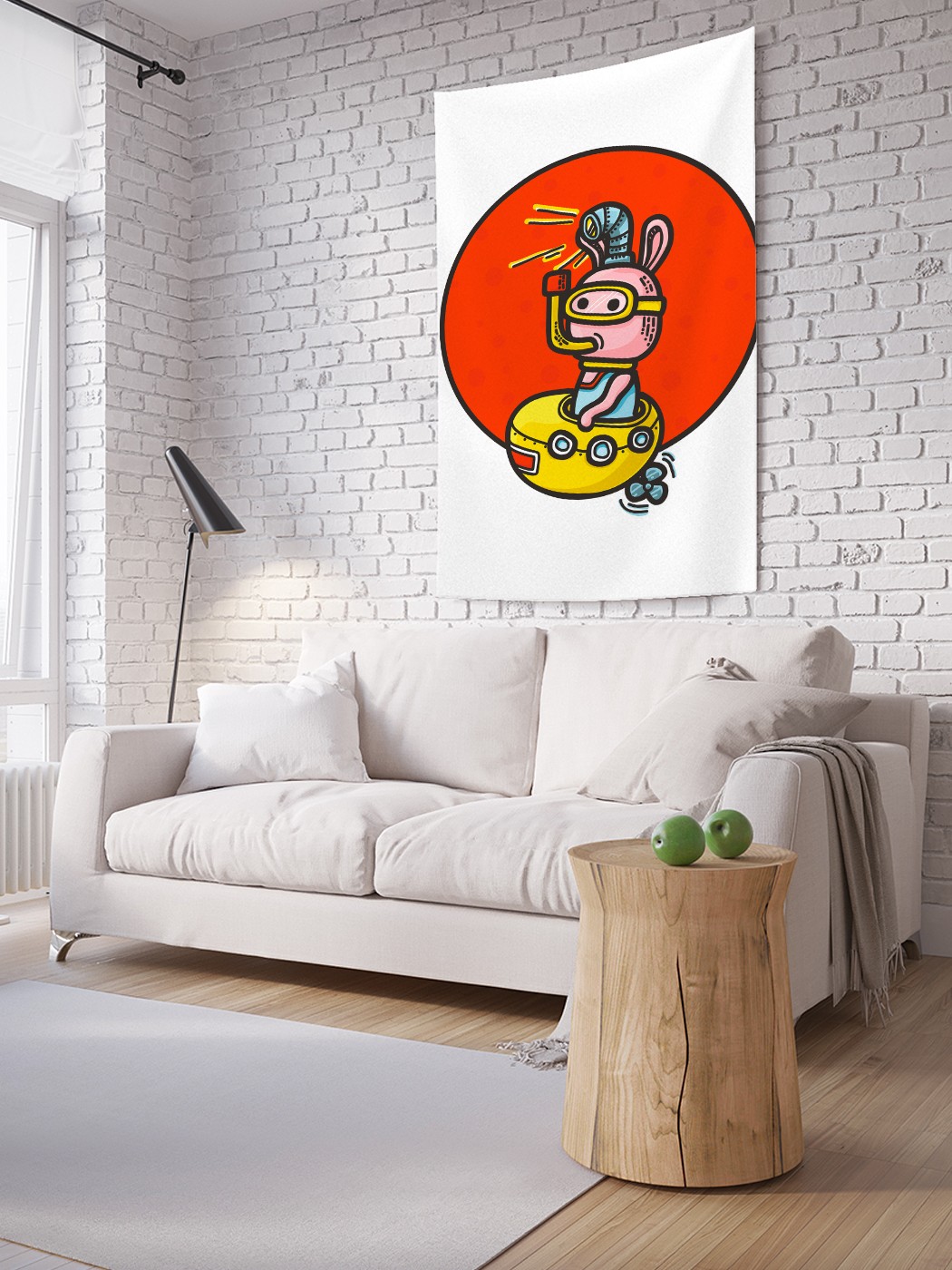 Вертикальное фотопанно на стену JoyArty Кролик-исследователь 150x200 см, Кролик-исследователь
Вертикальное фотопанно на стену JoyArty Кролик-исследователь 150x200 см, Кролик-исследователь