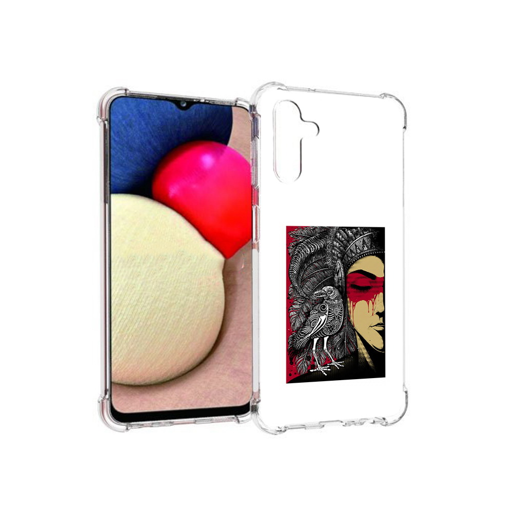 Чехол MyPads Tocco для Samsung Galaxy A13 5G девушка с вороном в абстракции, Прозрачный, Tocco
Чехол MyPads Tocco для Samsung Galaxy A13 5G девушка с вороном в абстракции, Прозрачный, Tocco