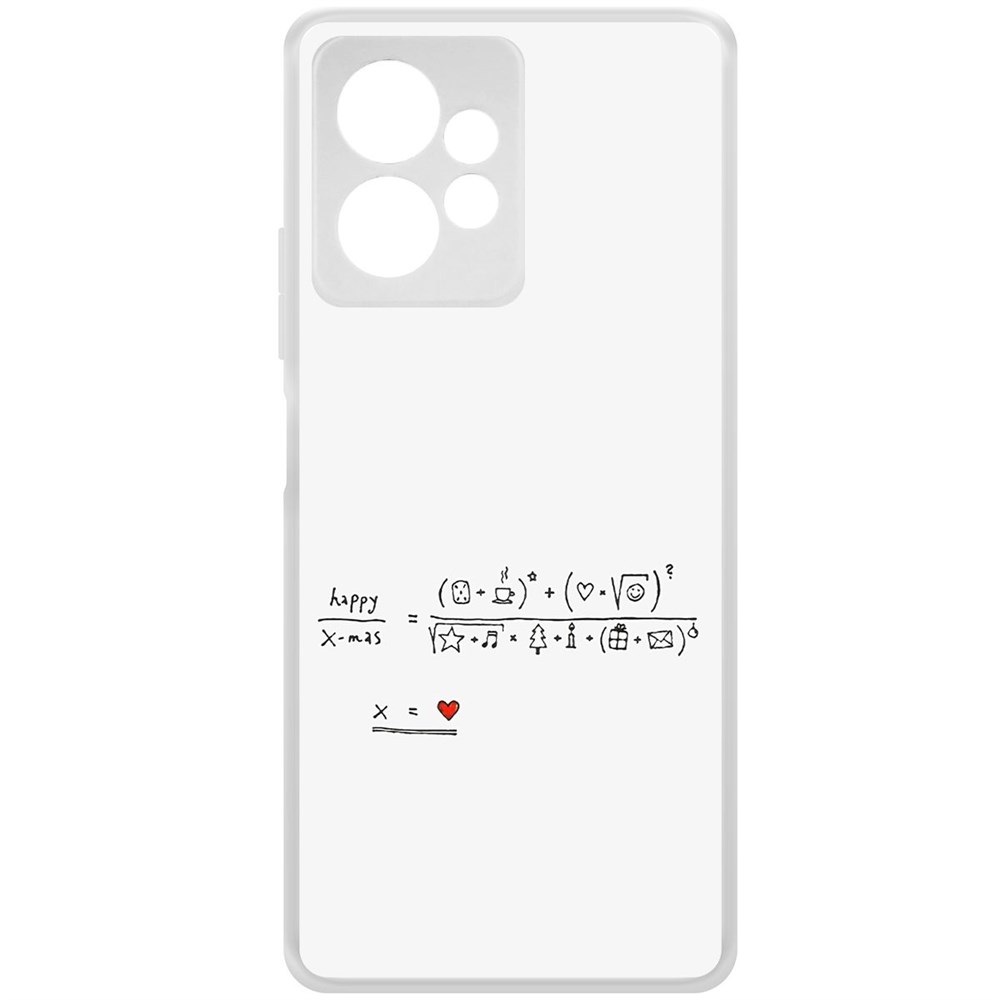 Чехол-накладка Krutoff Clear Case Праздничная формула для Xiaomi Redmi Note 12 4G, Прозрачный
Чехол-накладка Krutoff Clear Case Праздничная формула для Xiaomi Redmi Note 12 4G, Прозрачный