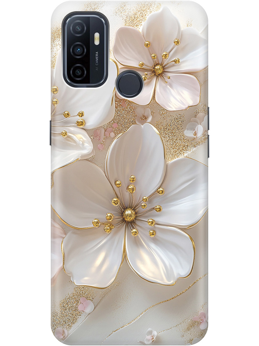 Силиконовый чехол на Oppo A53 (2020) / A32 с принтом "Белые фиалки", Прозрачный;белый;золотистый, 726148723
Силиконовый чехол на Oppo A53 (2020) / A32 с принтом "Белые фиалки", Прозрачный;белый;золотистый, 726148723