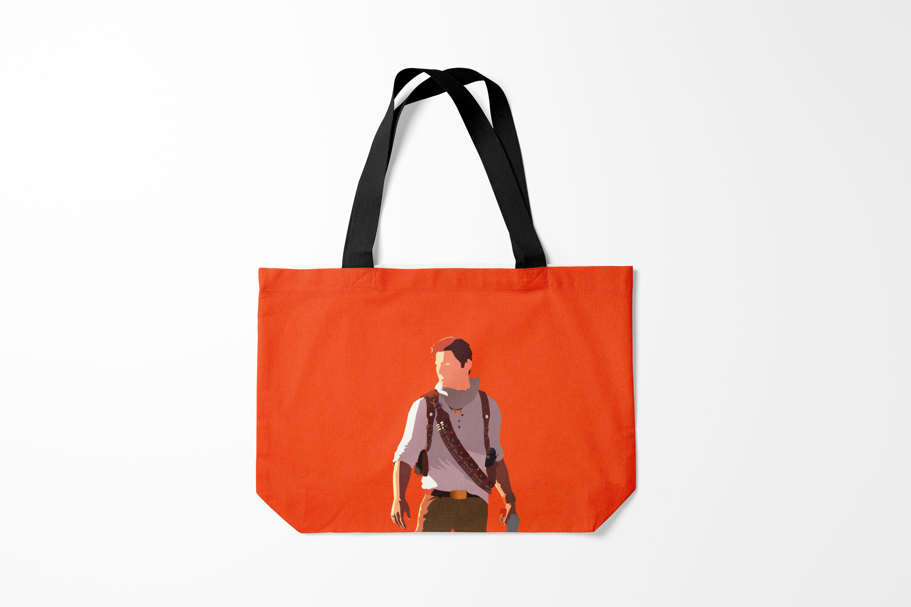 Сумка шoппер унисекс Burnettie Uncharted Нейтан Морган, оранжевый, Uncharted Нейтан Морган 
Сумка шoппер унисекс Burnettie Uncharted Нейтан Морган, оранжевый, Uncharted Нейтан Морган