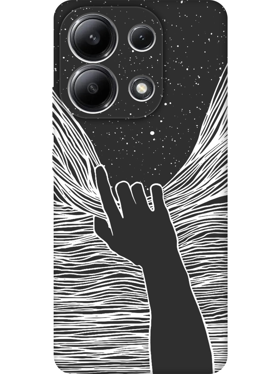 Силиконовый чехол на Xiaomi Redmi Note 13 4G с принтом "Рука и нити" матовый черный, 782622841
Силиконовый чехол на Xiaomi Redmi Note 13 4G с принтом "Рука и нити" матовый черный, 782622841