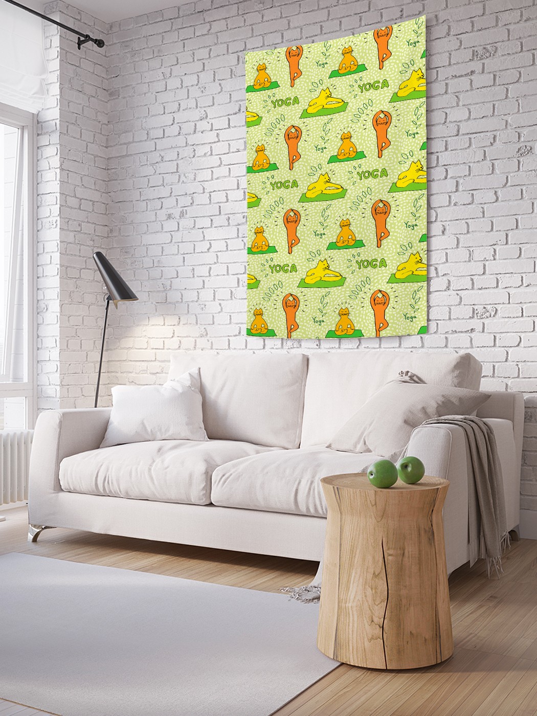 Вертикальное фотопанно на стену JoyArty Кот любитель йоги 150x200 см, Кот любитель йоги
Вертикальное фотопанно на стену JoyArty Кот любитель йоги 150x200 см, Кот любитель йоги