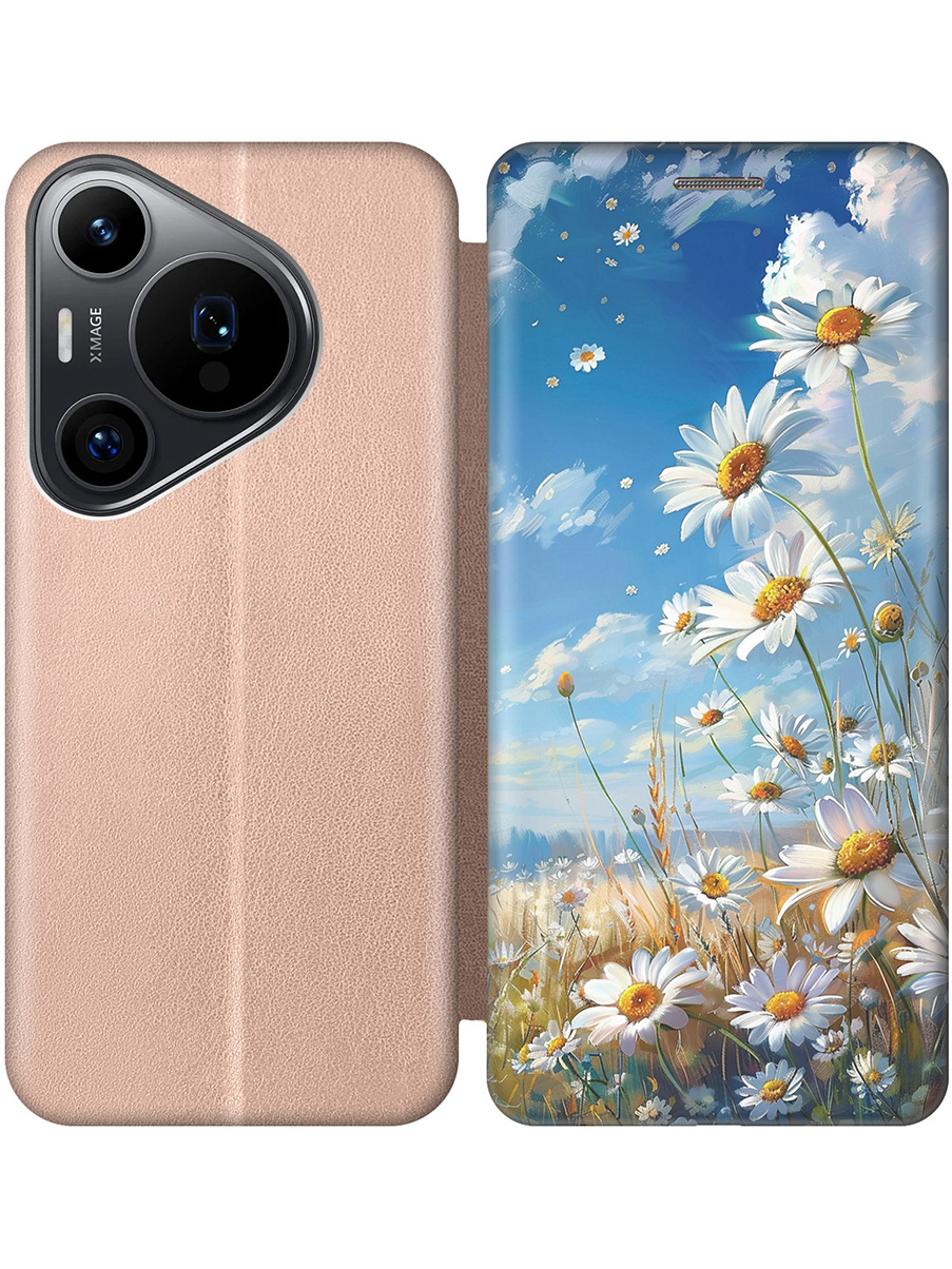 Чехол-книжка на Huawei Pura 70 Pro / 70 Pro+ с принтом "Ромашки на поле" золотой, Золотистый;белый;синий, 782625222
Чехол-книжка на Huawei Pura 70 Pro / 70 Pro+ с принтом "Ромашки на поле" золотой, Золотистый;белый;синий, 782625222