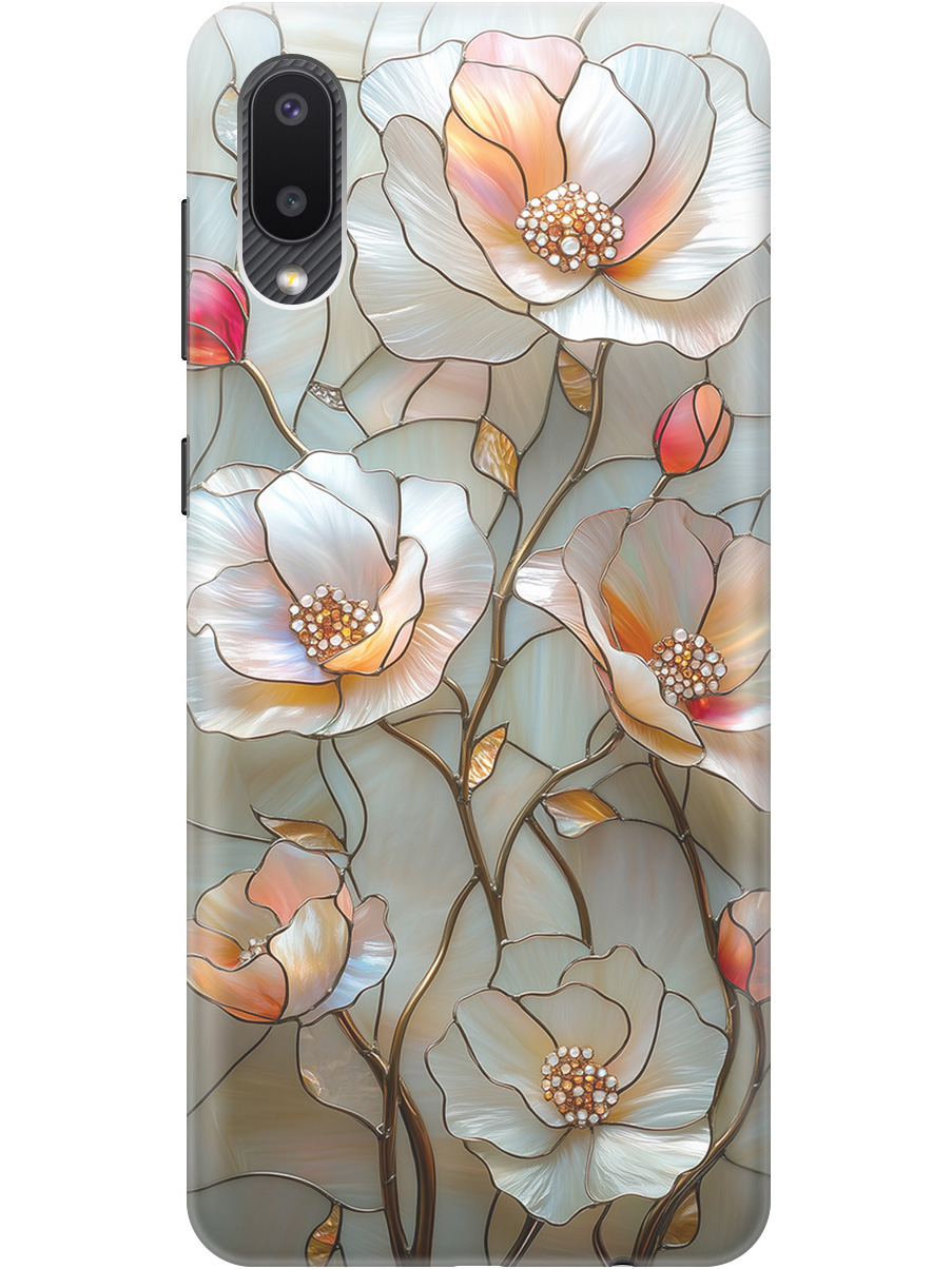 Силиконовый чехол на Samsung Galaxy A02 с принтом "Фарфоровые цветы", Прозрачный;белый;черный, 724352123
Силиконовый чехол на Samsung Galaxy A02 с принтом "Фарфоровые цветы", Прозрачный;белый;черный, 724352123