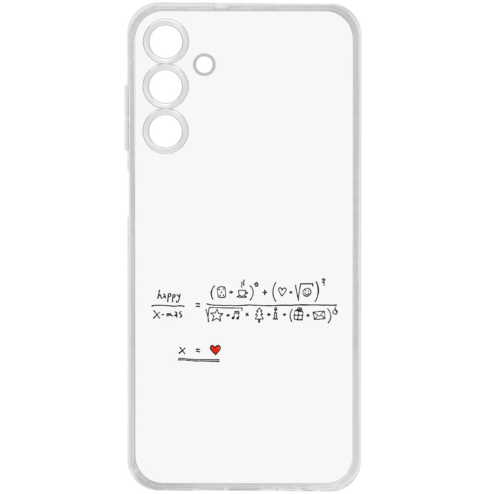 Чехол-накладка Krutoff Clear Case Праздничная формула для Samsung Galaxy A15, Прозрачный
Чехол-накладка Krutoff Clear Case Праздничная формула для Samsung Galaxy A15, Прозрачный