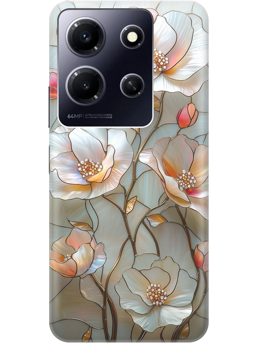 Силиконовый чехол на Infinix Note 30i с принтом "Фарфоровые цветы", Прозрачный;белый;черный, 772564223
Силиконовый чехол на Infinix Note 30i с принтом "Фарфоровые цветы", Прозрачный;белый;черный, 772564223