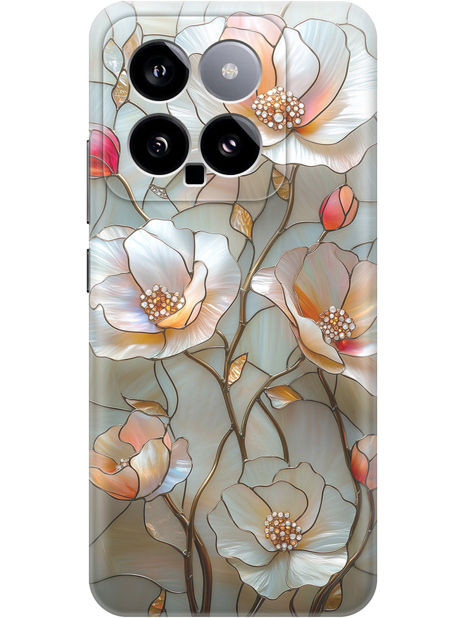Силиконовый чехол на Xiaomi 14 с принтом "Фарфоровые цветы", Прозрачный;белый;черный, 777769923
Силиконовый чехол на Xiaomi 14 с принтом "Фарфоровые цветы", Прозрачный;белый;черный, 777769923