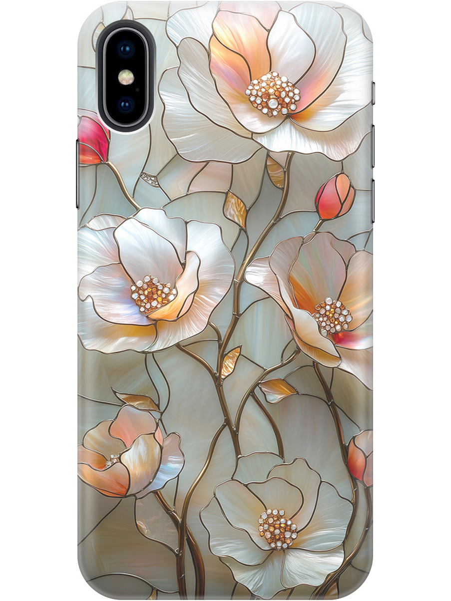 Силиконовый чехол на Apple iPhone Xs/X с принтом "Фарфоровые цветы", Прозрачный;белый;черный, 715365423
Силиконовый чехол на Apple iPhone Xs/X с принтом "Фарфоровые цветы", Прозрачный;белый;черный, 715365423