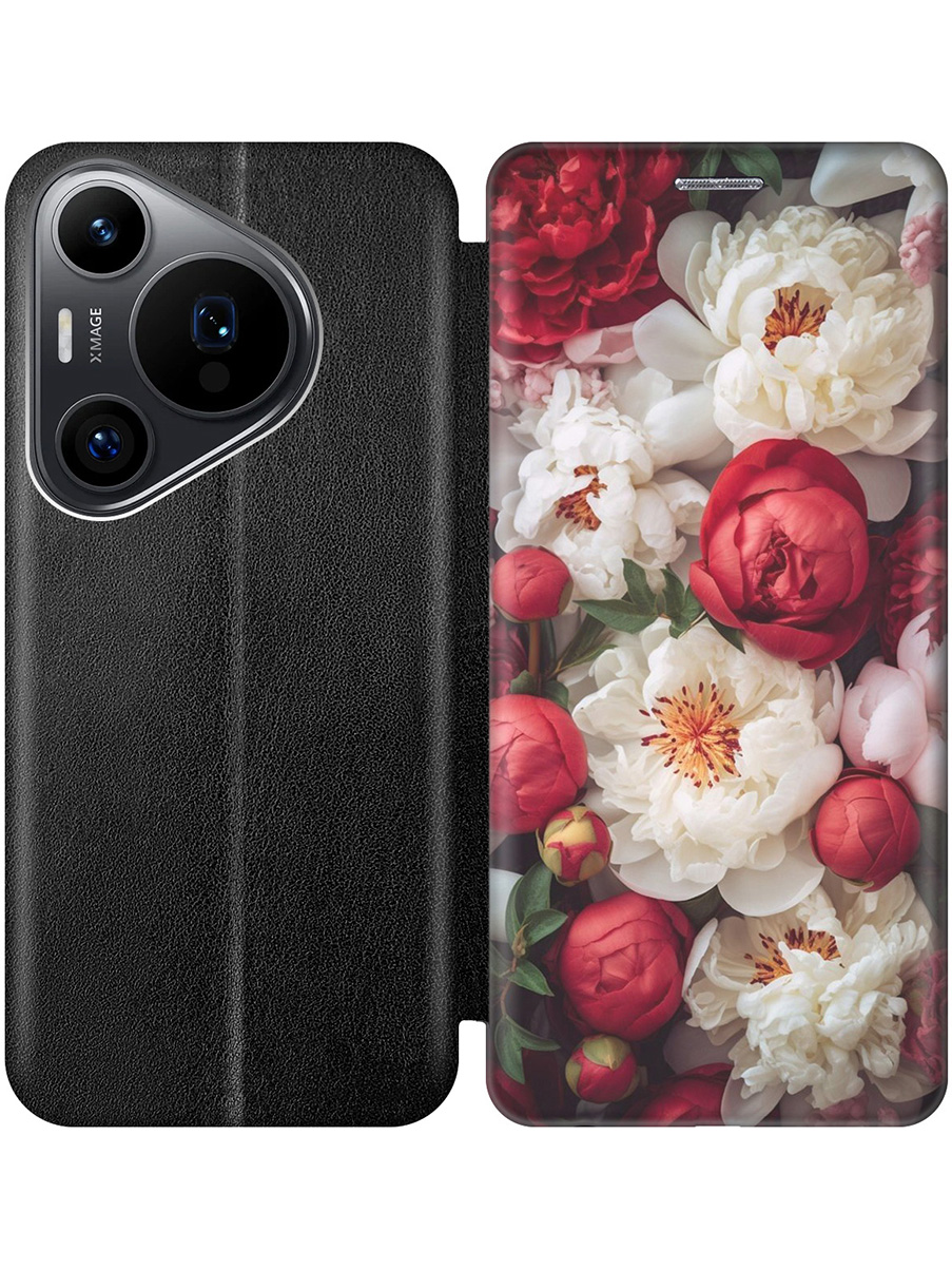 Чехол-книжка на Huawei Pura 70 Pro / 70 Pro+ с принтом "Красно-белые пионы" черный, Черный;белый;красный, 782625221
Чехол-книжка на Huawei Pura 70 Pro / 70 Pro+ с принтом "Красно-белые пионы" черный, Черный;белый;красный, 782625221