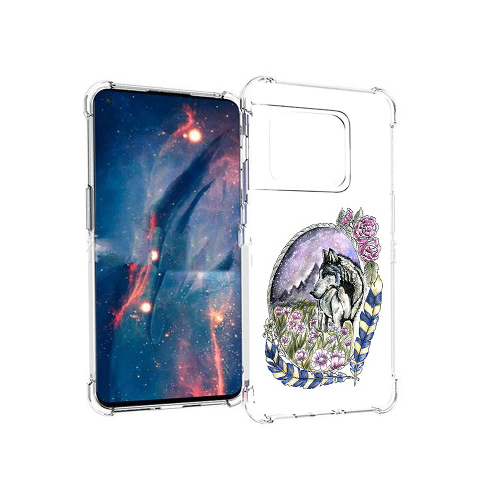 Чехол MyPads Tocco для OnePlus 10 Pro нарисованный волк в цветах с перьями, Прозрачный, Tocco
Чехол MyPads Tocco для OnePlus 10 Pro нарисованный волк в цветах с перьями, Прозрачный, Tocco