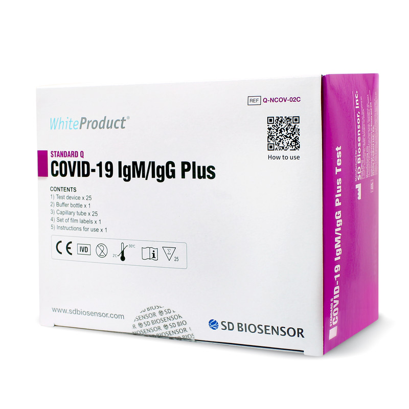 Экспресс-тест на антитела к коронавирусу COVID-19 IGM/IgG Plus на 25 тестирований, Экспресс-тест COVID-19 IGM/IgG Plus 25 тестов
Экспресс-тест на антитела к коронавирусу COVID-19 IGM/IgG Plus на 25 тестирований, Экспресс-тест COVID-19 IGM/IgG Plus 25 тестов