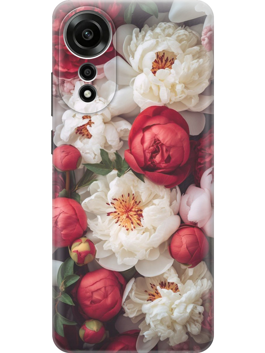Силиконовый чехол на Oppo A78 4G с принтом "Красно-белые пионы", Прозрачный;белый;красный, 782629421
Силиконовый чехол на Oppo A78 4G с принтом "Красно-белые пионы", Прозрачный;белый;красный, 782629421