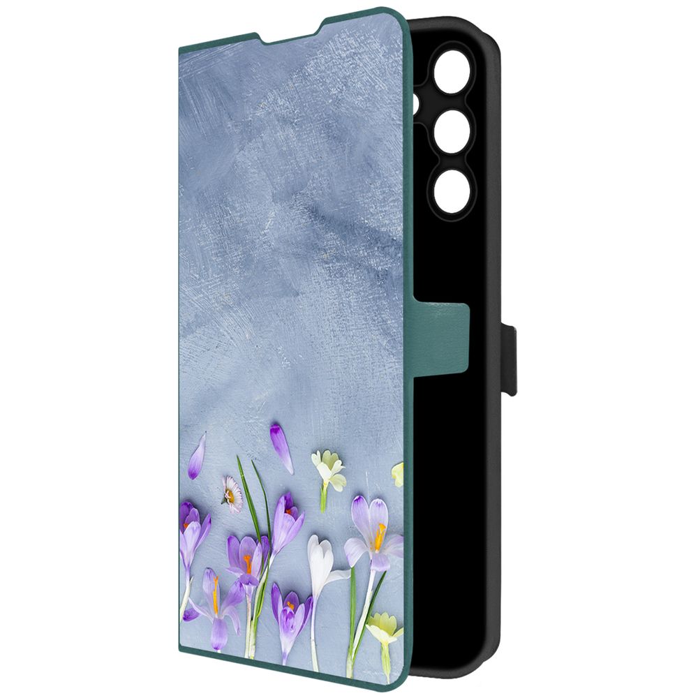Чехол-книжка Krutoff Eco Book для Samsung Galaxy A15 4G (A155) Цветочное настроение, Зеленый
Чехол-книжка Krutoff Eco Book для Samsung Galaxy A15 4G (A155) Цветочное настроение, Зеленый