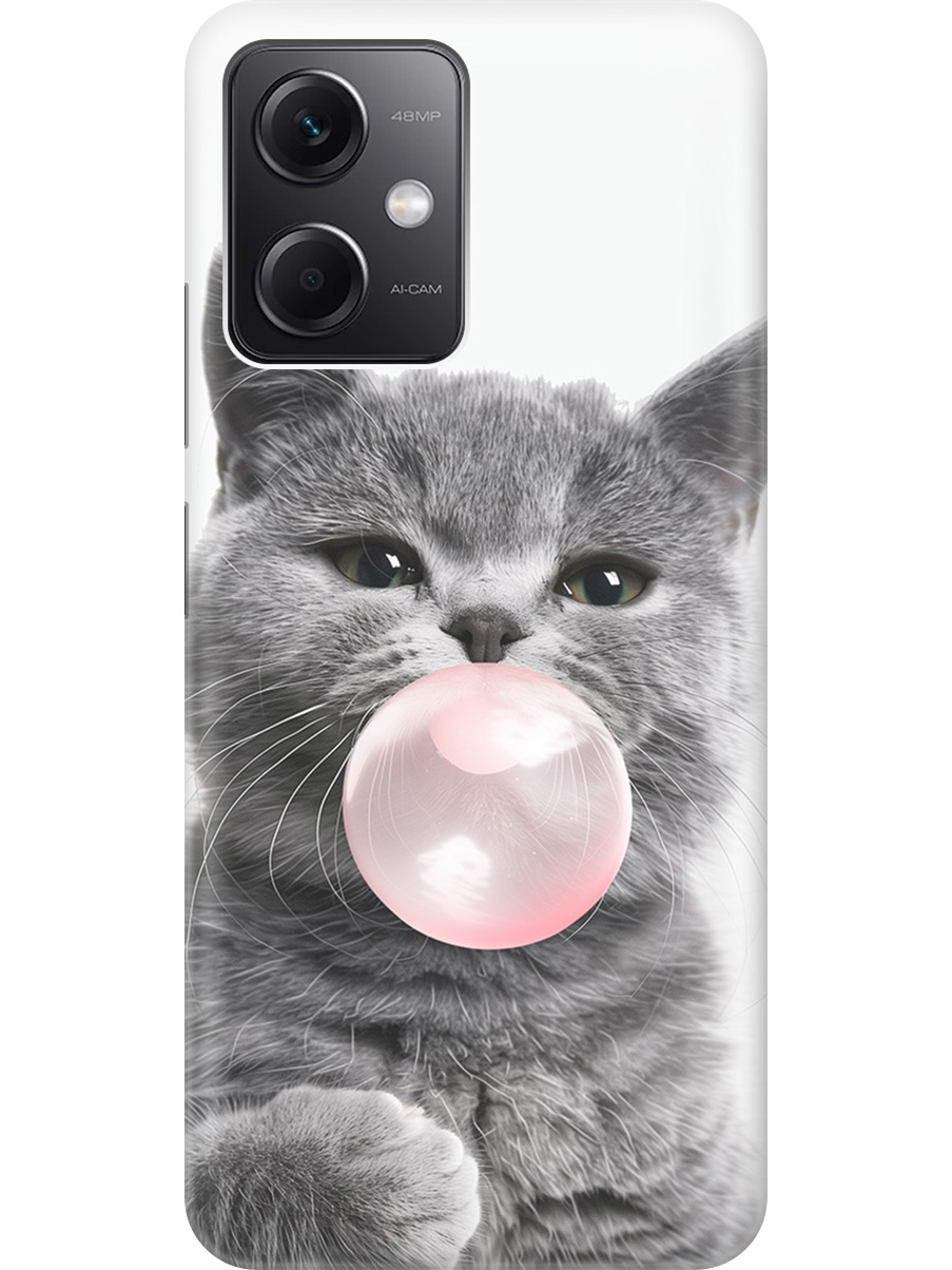 Силиконовый чехол на Xiaomi Redmi Note 12 с принтом "Котик и жвачка", Прозрачный;белый;розовый;серый, 762098311
Силиконовый чехол на Xiaomi Redmi Note 12 с принтом "Котик и жвачка", Прозрачный;белый;розовый;серый, 762098311