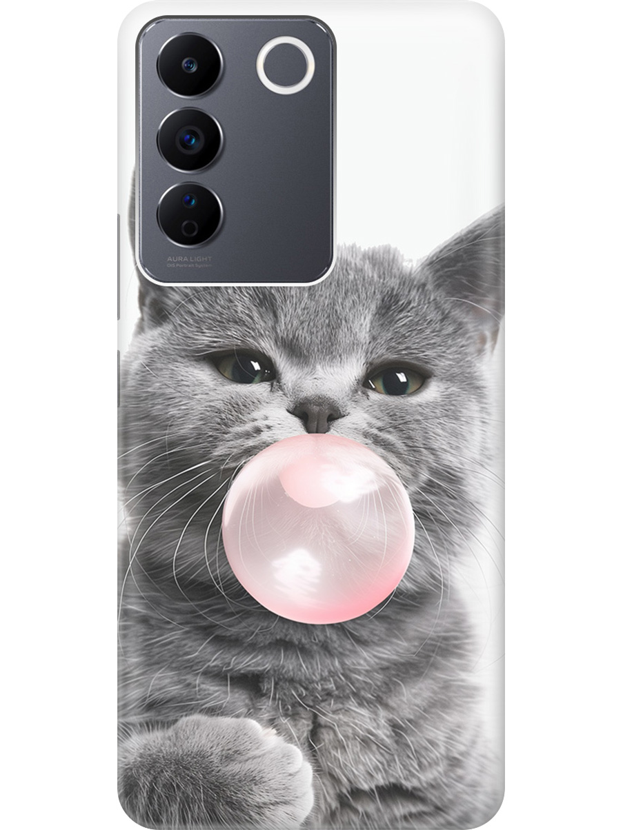 Силиконовый чехол на Vivo V27e с принтом "Котик и жвачка", Прозрачный;белый;розовый;серый, 768743011
Силиконовый чехол на Vivo V27e с принтом "Котик и жвачка", Прозрачный;белый;розовый;серый, 768743011