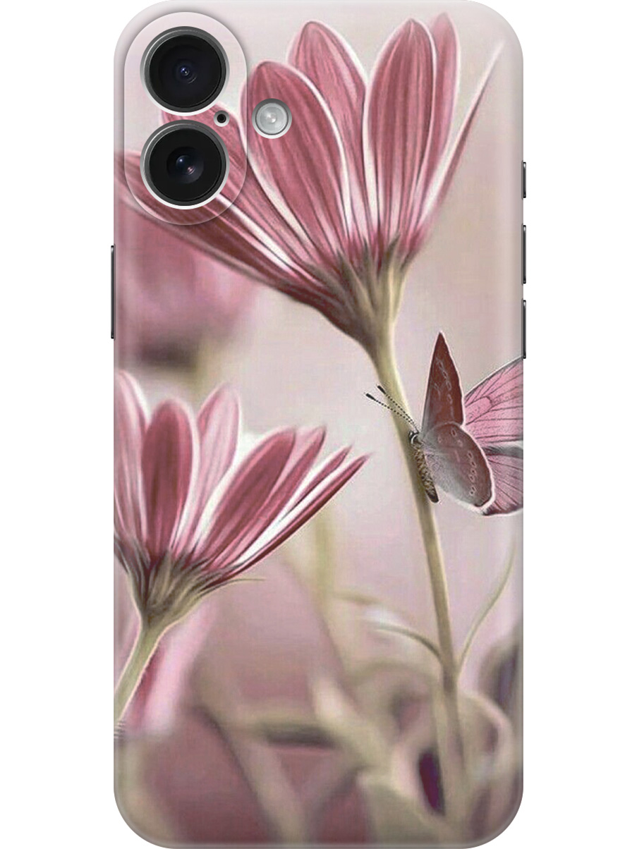 Силиконовый чехол на Apple iPhone 16 Plus с принтом "Бабочка на розовом цветке", Прозрачный;бежевый;розовый, 785197123
Силиконовый чехол на Apple iPhone 16 Plus с принтом "Бабочка на розовом цветке", Прозрачный;бежевый;розовый, 785197123
