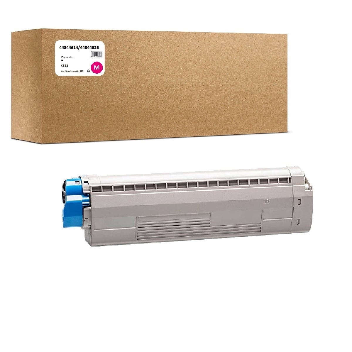 Картридж OEM для OKI C822 7.3K Magenta Compatible (совместимый), Пурпурный, OEM C822M (44844614/44844626)
Картридж OEM для OKI C822 7.3K Magenta Compatible (совместимый), Пурпурный, OEM C822M (44844614/44844626)