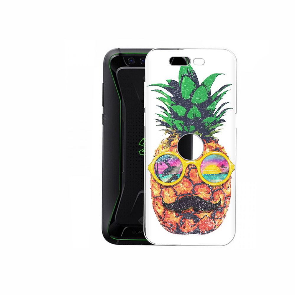 Чехол MyPads Tocco для Xiaomi Black Shark прикольный ананас с лицом (PT144492.337.556), Прозрачный, Tocco 
Чехол MyPads Tocco для Xiaomi Black Shark прикольный ананас с лицом (PT144492.337.556), Прозрачный, Tocco